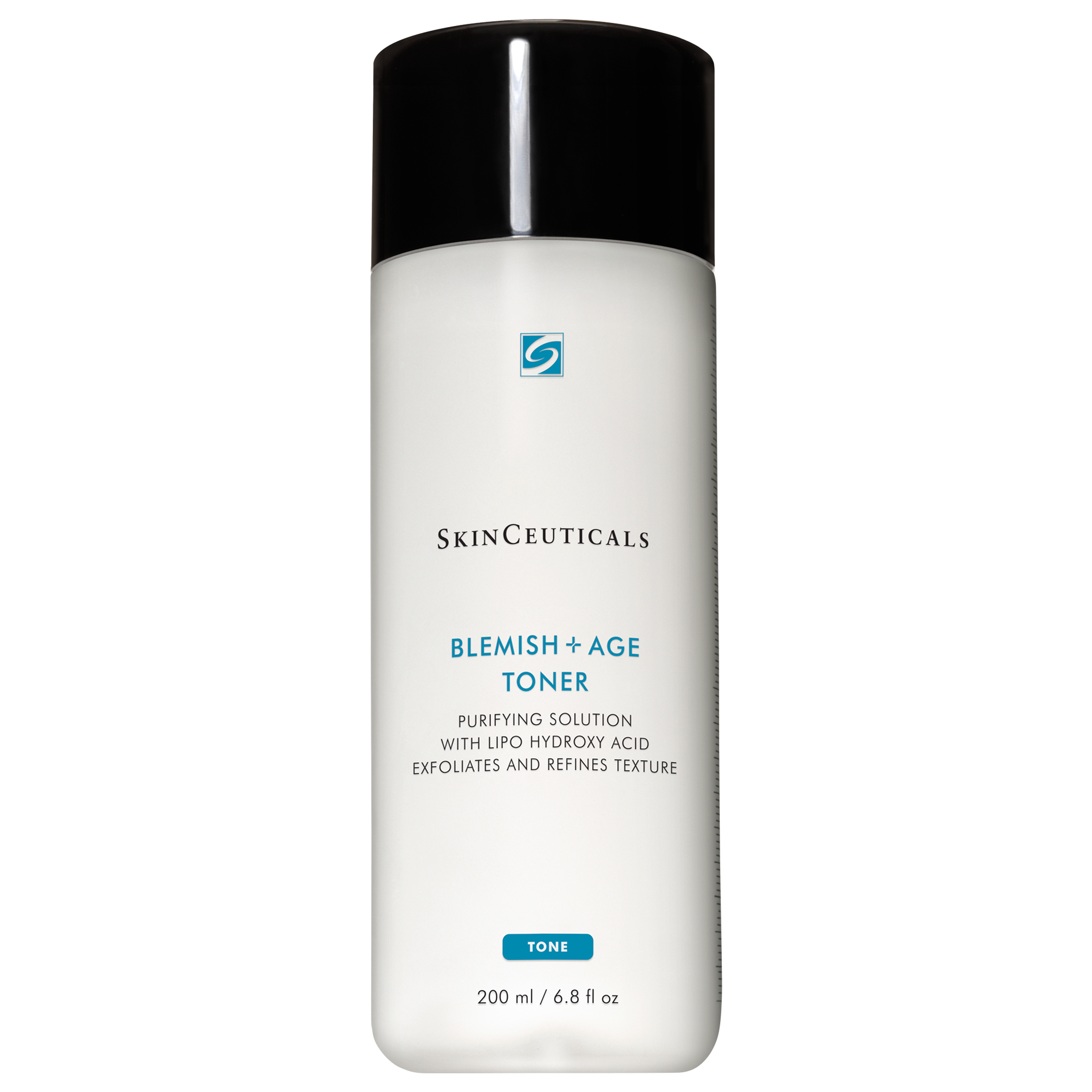 Bootle of SkinCeuticals Exfoliating facial toner BLEMISH + AGE TONER, 200 mL