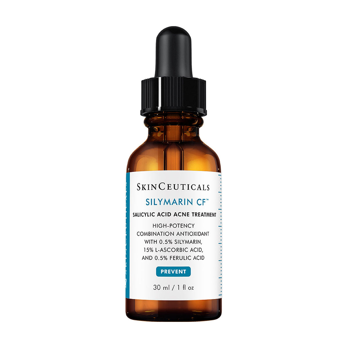 Skinceuticals serum bottle on a white background