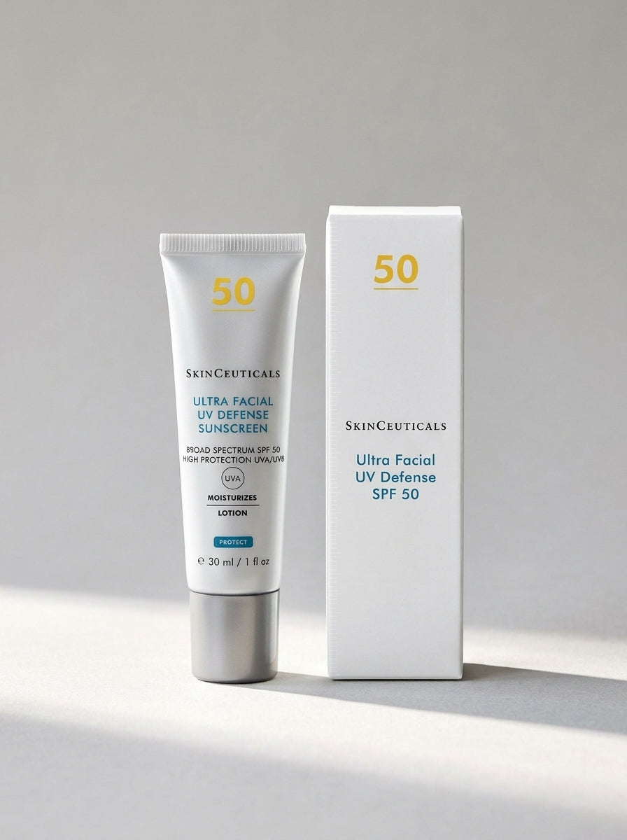 SkinCeuticals Ultra Facial UV Defense SPF 50+ 30 ml packaging