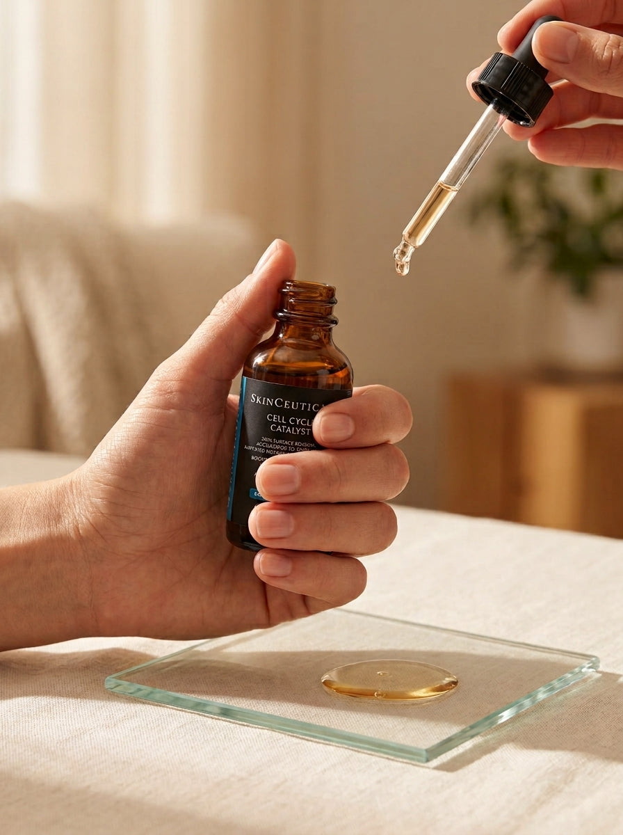 SkinCeuticals Cell Cycle Catalyst 30 ml in use