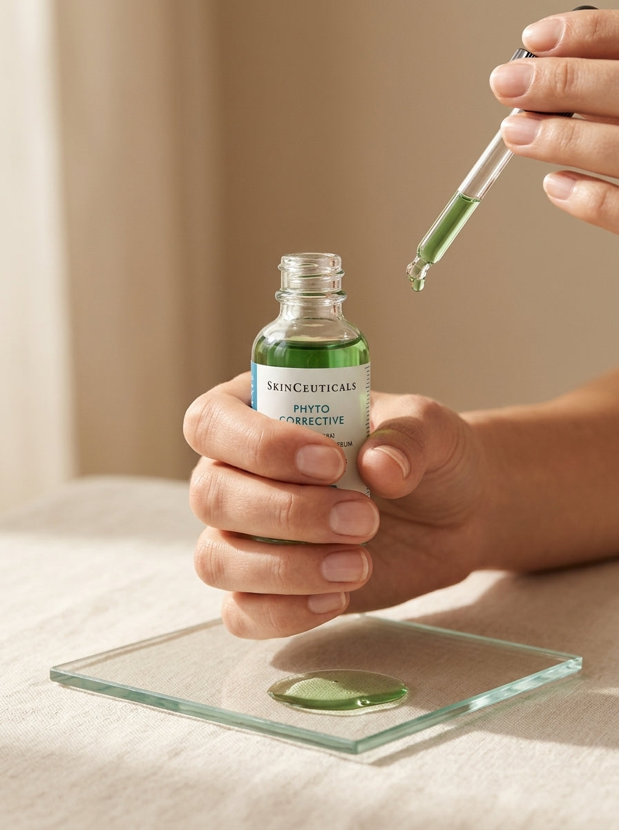 SkinCeuticals Phyto Corrective PDRN Serum in use